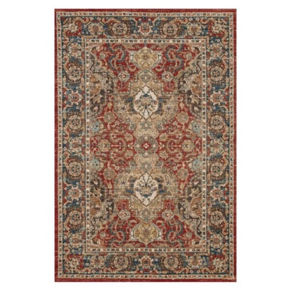Square Carpet Court Red