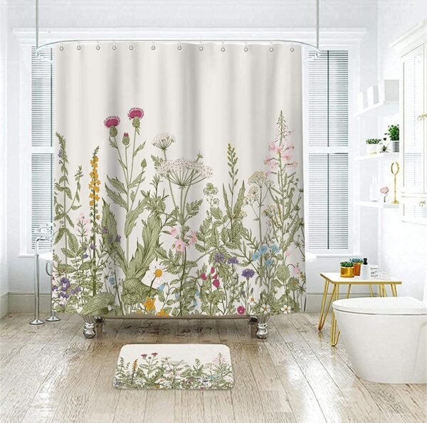 Rustic Shower Curtain 180*180cm